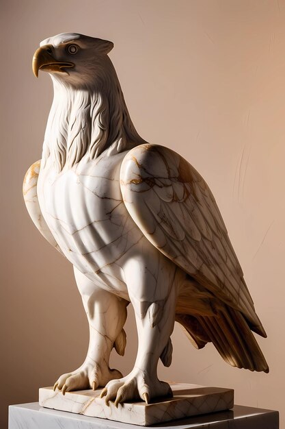 Majestic Marble Eagle