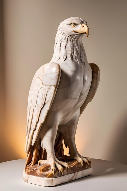 Majestic Marble Eagle