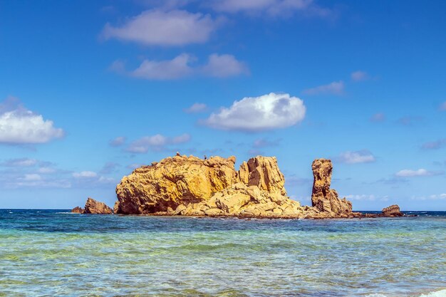 Majestic Ocean Scene on the Coast in Rimel Bizerte Tunisia