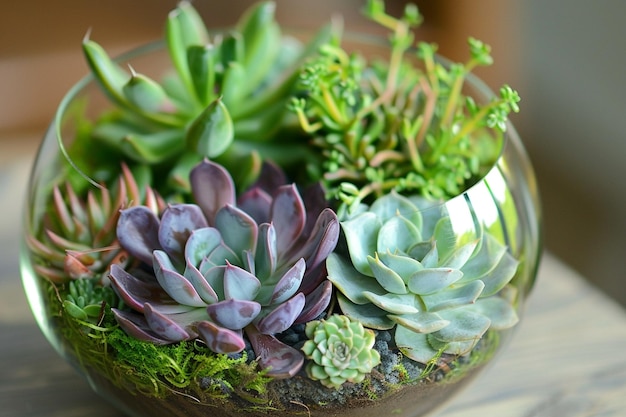 Make DIY terrariums or succulent arrangements for generative ai