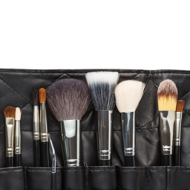 Makeup brushes set