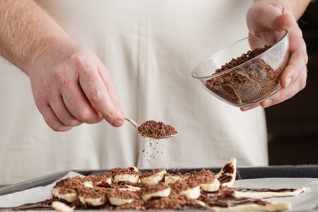 Making Swirl Brioche with chocolate, Chocolate roll bread, chocolate pull apart rolls, Chocolate Babka, Povitica: traditional Polish sweet