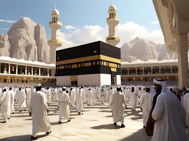 Makkah during the annual Hajj pilgrimage