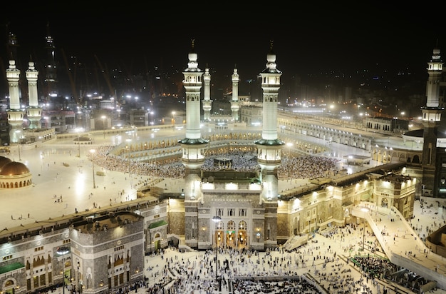 Makkah Kaaba minarets