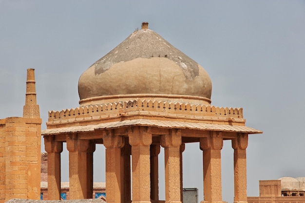 Makli Necropolis vintage tombs in Thatta Pakistan