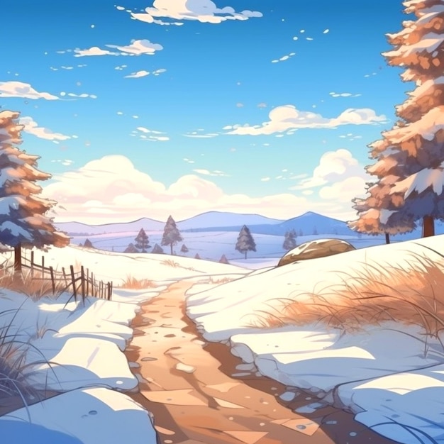 Makoto Shinkai inspired background