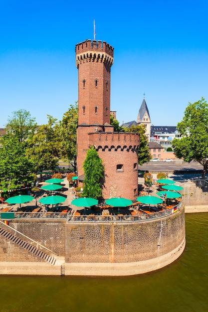 Malakoffturm tower in Rheinauhafen Cologne