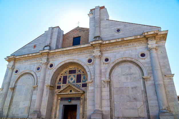 Malatesta temple church monument, Rimini