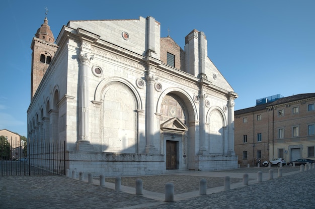 The Malatestiano Temple in Rimini Italy