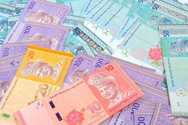 Malaysia Ringgit Note Background