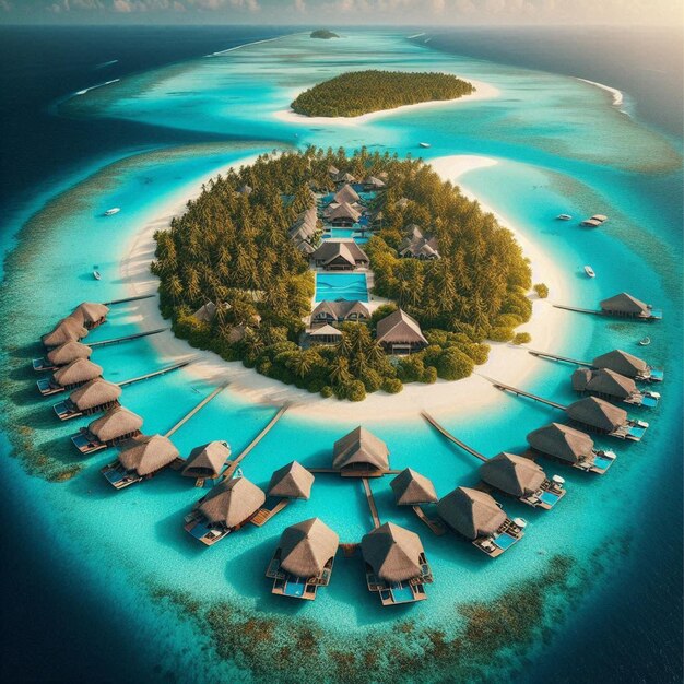 Maldives island