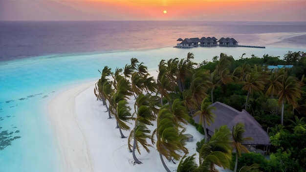 Maldives island