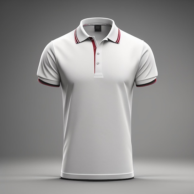 Male polo shirt generated by AI