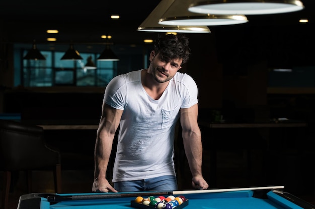 Male Pool Player