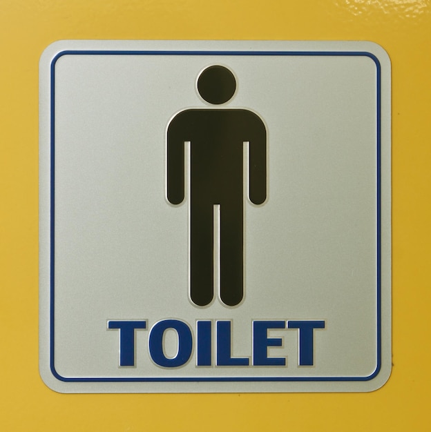 male toilet sign