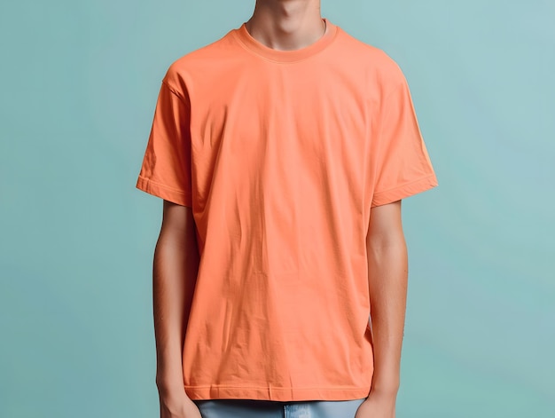 Male tshirt mockup