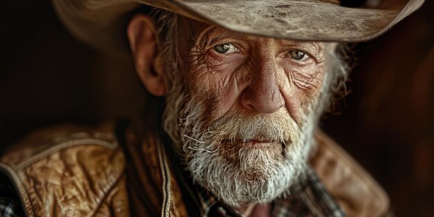 Man in Cowboy Hat