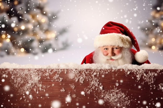 Man santa christmas merry red person december eve tradition holiday winter portrait male claus