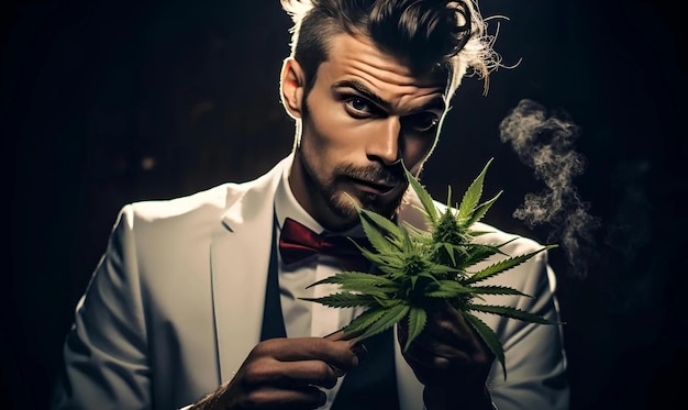 man Science cannabis for research biology