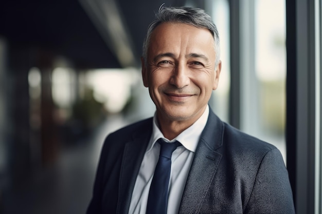 A man in a suit and tie smiles at the camera.