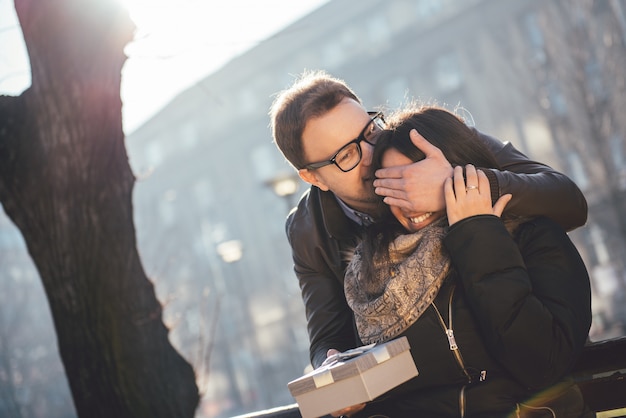 Man Surprises woman With Gift