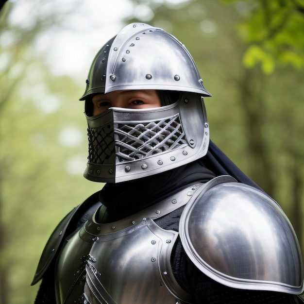 A man wearing a helmet with the number 2 on it.