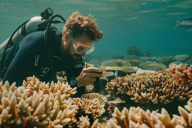 a man wearing a scuba suit is looking at a camera while wearing a mask