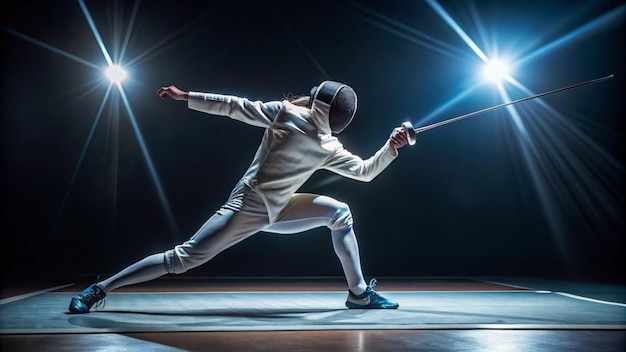 Photo a man in a white shirt is playing a game of martial arts