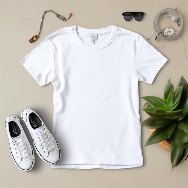 man white T Shirt mock up