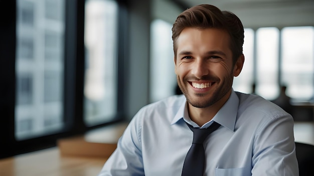 a man with a shirt that says hes smiling