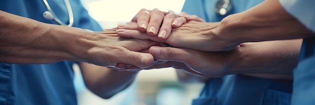 Photo a man and woman holding hands with one holding their hands