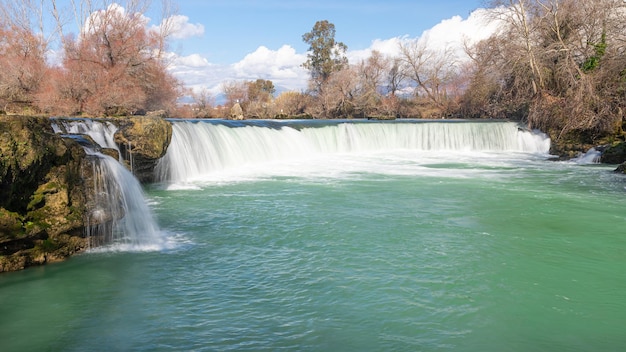 Manavgat waterfall in Turkey This is a very popular tourist attraction