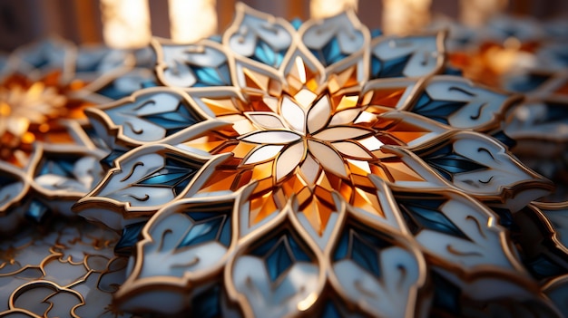 mandala ornament HD 8K wallpaper Stock Photographic Image