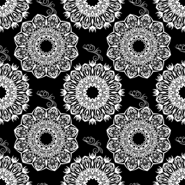 Mandala Seamless Pattern