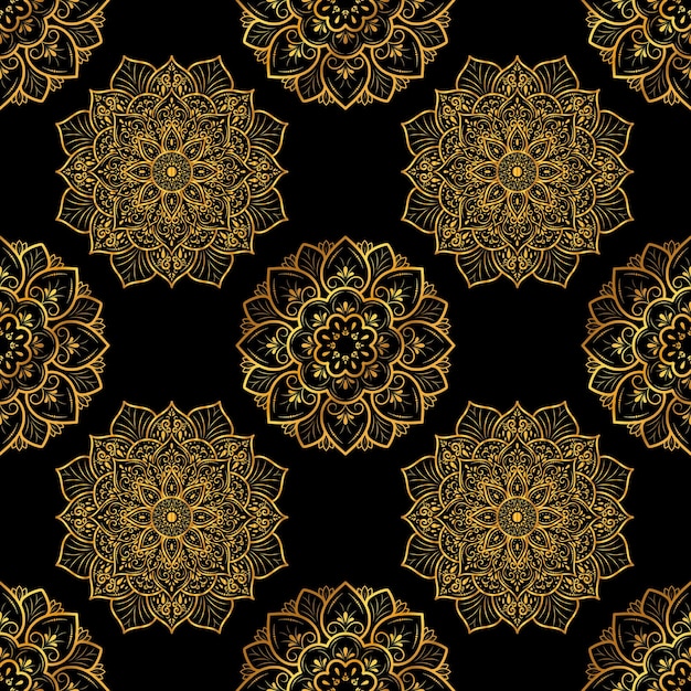 Mandala Seamless Pattern