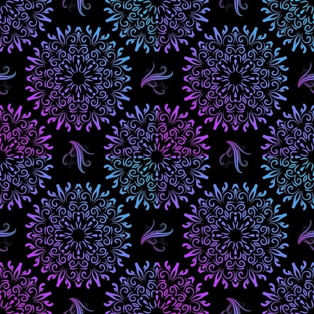 Mandala Seamless Pattern