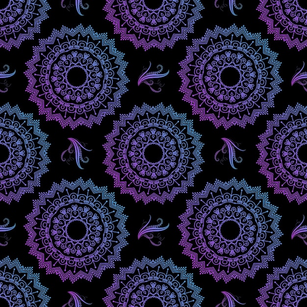 Mandala Seamless Pattern