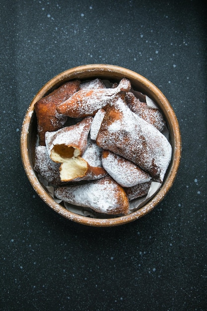 Mandazi is a slightly sweet East African Street Food