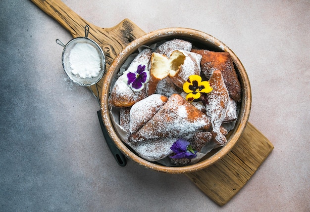 Mandazi is a slightly sweet East African Street Food