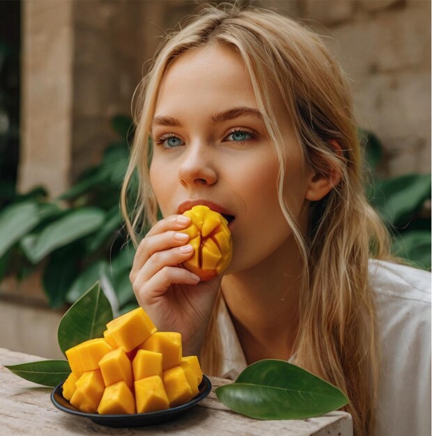 Photo mango fruit