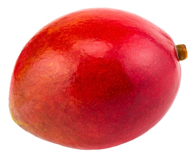 Mango isolated on white background Clipping Path.