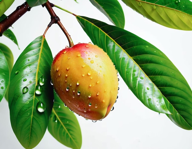 Mango isolated on white background