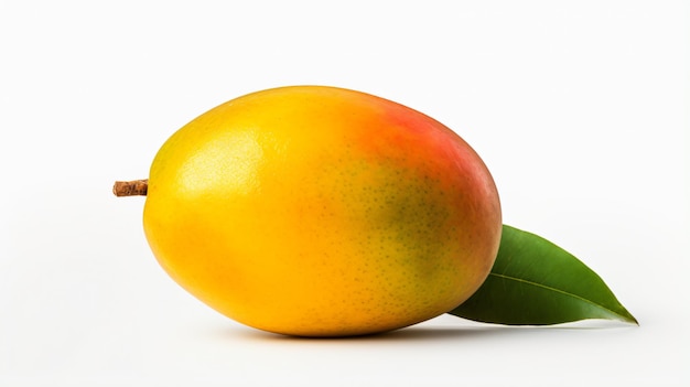 A mango isolated on a white