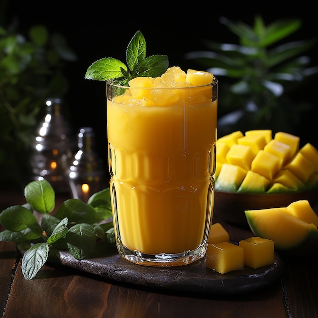 mango juice photo