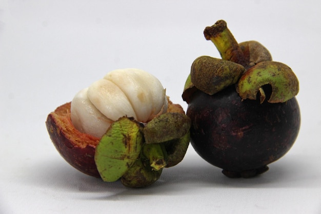 Mangosteen fruit Asian Tropical fruit