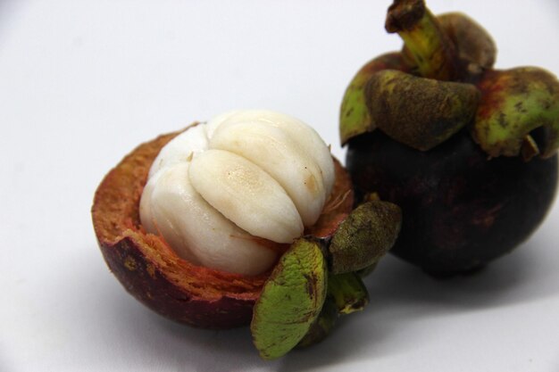 Mangosteen fruit Asian Tropical fruit