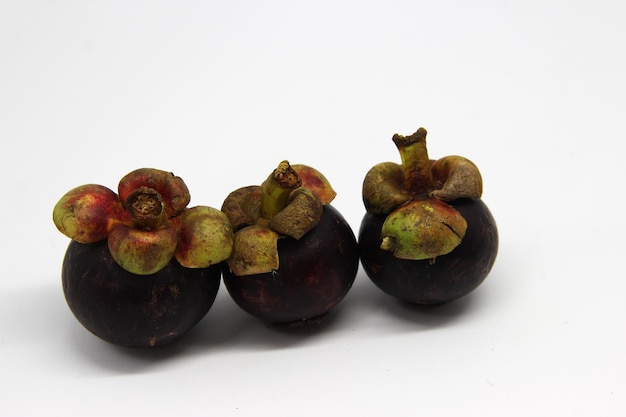 Mangosteen fruit Asian Tropical fruit