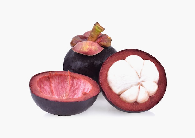 Mangosteen isolated