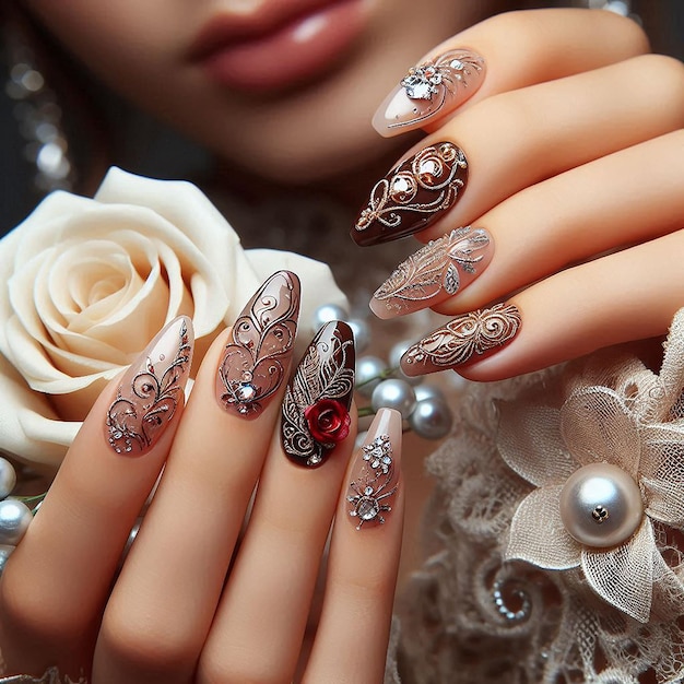 manicured nails