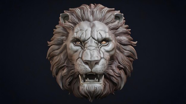 Manipulated china lion